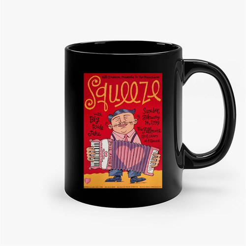 Squeeze Vintage Concert Ceramic Mugs Squeeze Vintage Concert Ceramic Mugs