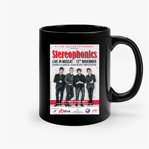 Stereophonics Live In Muscat Ceramic Mugs