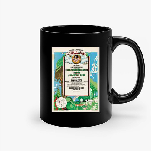 Summer Jam 1973 Concert Featuring The Allman Brothers Band & The Grateful Dead Ceramic Mugs