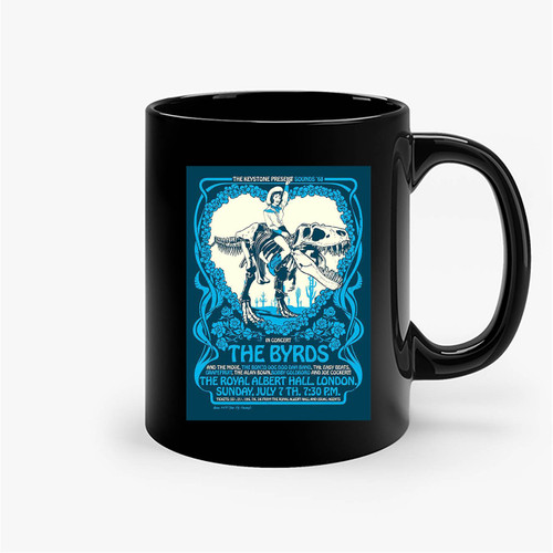 The Byrds 1971 London Ceramic Mugs