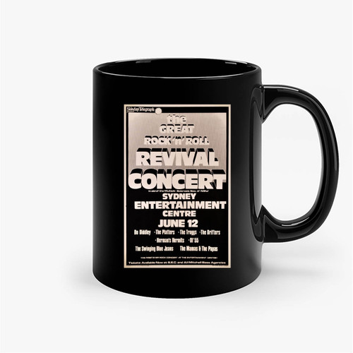 The Great Rock 'n' Roll Revival Concert Ceramic Mugs