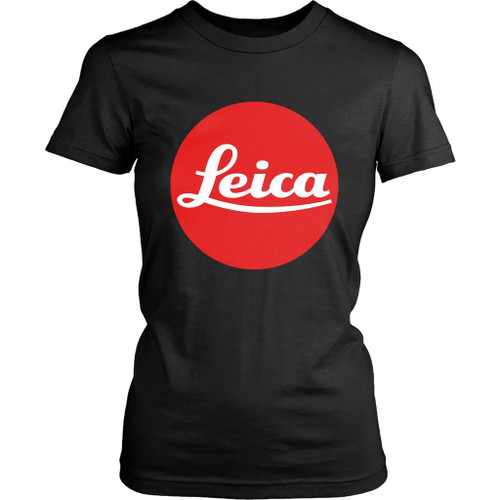 Leica Red Logo Women's T-Shirt Tee