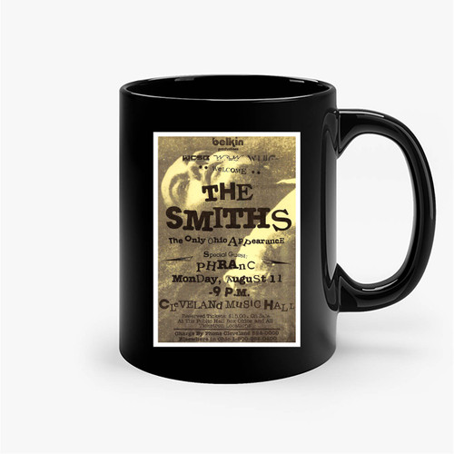 The Smiths  Concert Ceramic Mugs