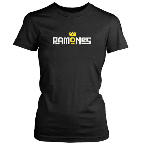 Ramones Logo Funny Women's T-Shirt Tee