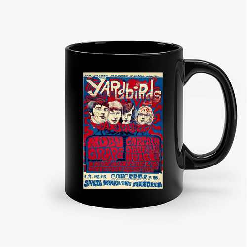 The Yardbirds Concert Ceramic Mugs