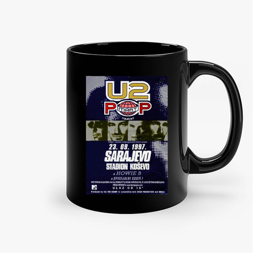 U2 Concert In Sarajevo Ceramic Mugs