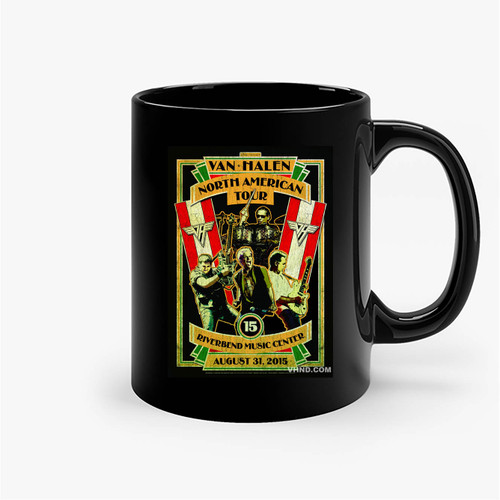 Van Halen Destroyed Ceramic Mugs