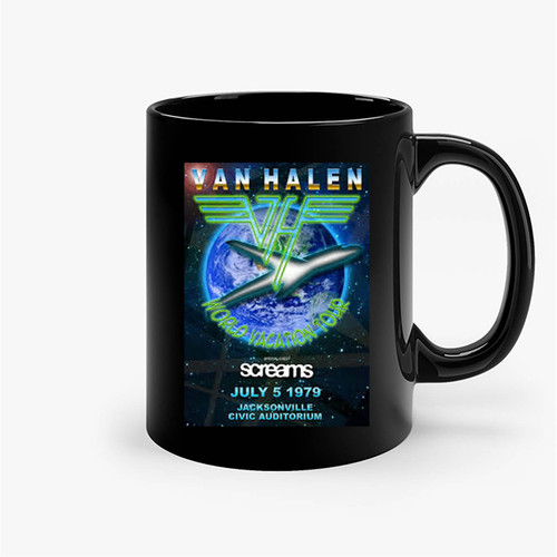 Van Halen Jax Concert Ceramic Mugs