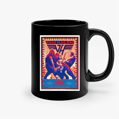 Van Halen New Artist's Tribute 1984 Tour Ceramic Mugs