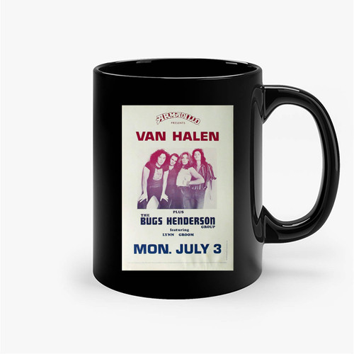 Van Halen Original Concert Ceramic Mugs