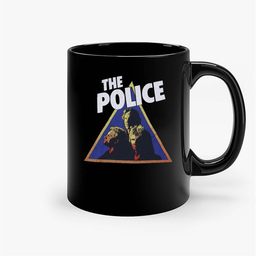 Vintage 1981 The Police Zenyatta Mondatta Ceramic Mugs