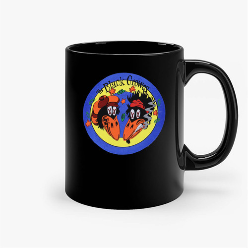 Vintage 1993 Black Crowes High As The Moon Tour Ceramic Mugs