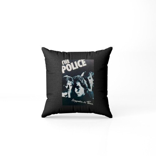 1979 The Police European Reggata De Tour Concert Pillow Case Cover