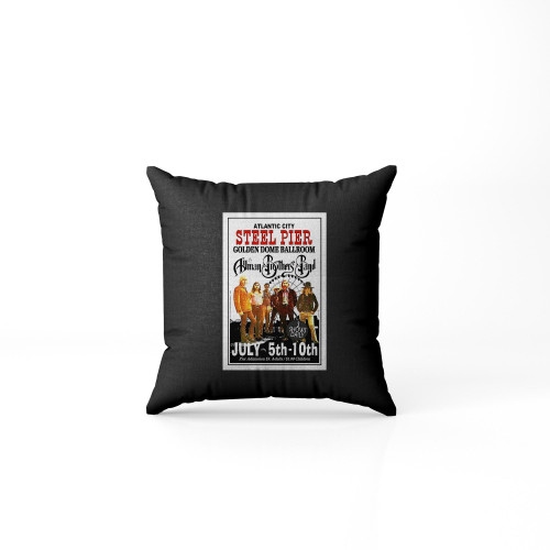 Allman Brothers Band 1971 Concert Gig Pillow Case Cover