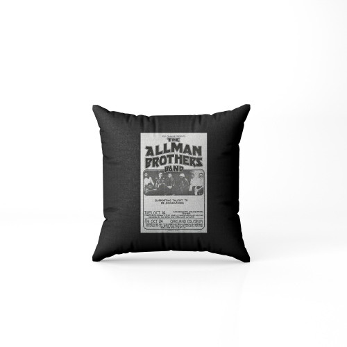Allman Brothers Band Rock Concert 1 Pillow Case Cover Allman Brothers Band Rock Concert 1 Pillow Case Cover