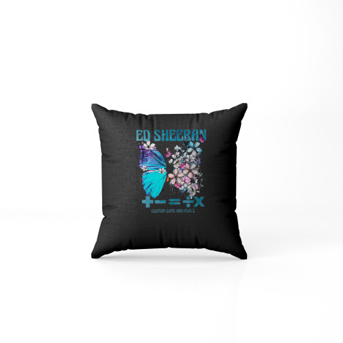 Ed Sheeran Butterfly Album Butterfly Equals Tour Pillow Case Cover