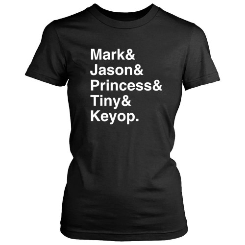 Anime Team List Women's T-Shirt Tee
