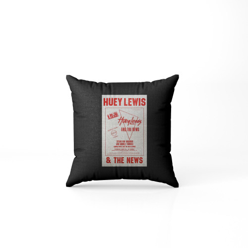 Huey Lewis & The News Vintage Concert Pillow Case Cover