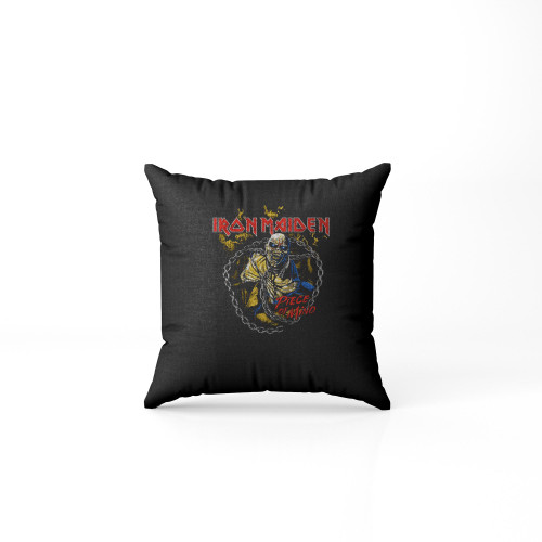 Iron Maiden Piece Of Mind 40th Anniversary Chain Ring Pillow Case Cover