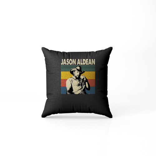 Jason Aldean Retro Vintage Pillow Case Cover Jason Aldean Retro Vintage Pillow Case Cover