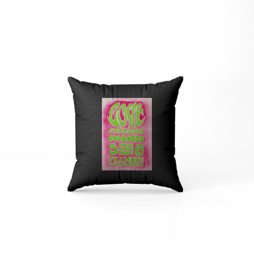 Love Vintage Concert Pillow Case Cover