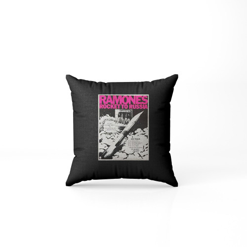 Ramones Rocket To Russia 1977 Pillow Case Cover