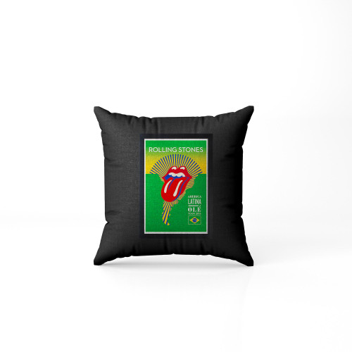 Rolling Stones Framed Concert Pillow Case Cover