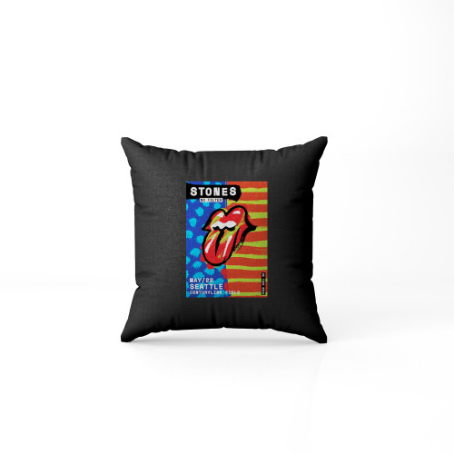 Rolling Stones No Filter 2019 U S Stadium Tour Seattle Centurylink Field Pillow Case Cover