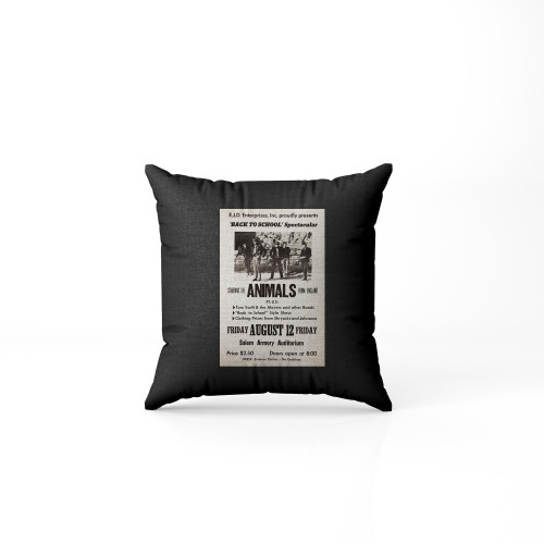 The Animals 1968 Salem Concert S Pillow Case Cover