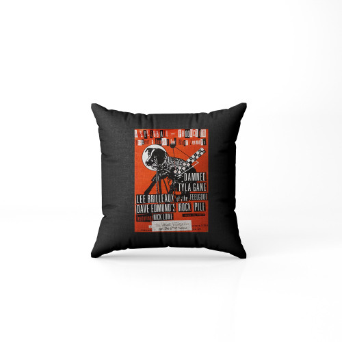 The Damned Original Punk Concert Pillow Case Cover
