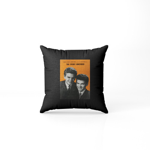 The Everly Brothers The Everly Brothers Uk Tour Programme Pillow Case Cover