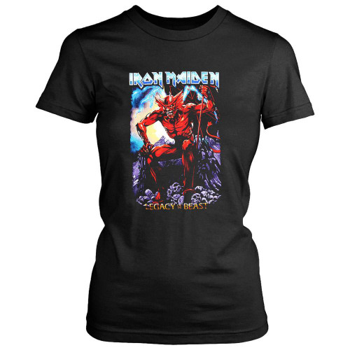 Iron Maiden Legacy Of The Beast Women's T-Shirt Tee