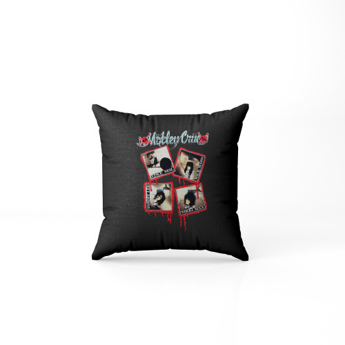 Vintage 1989 Motley Crue Kickstart My Heart Pillow Case Cover
