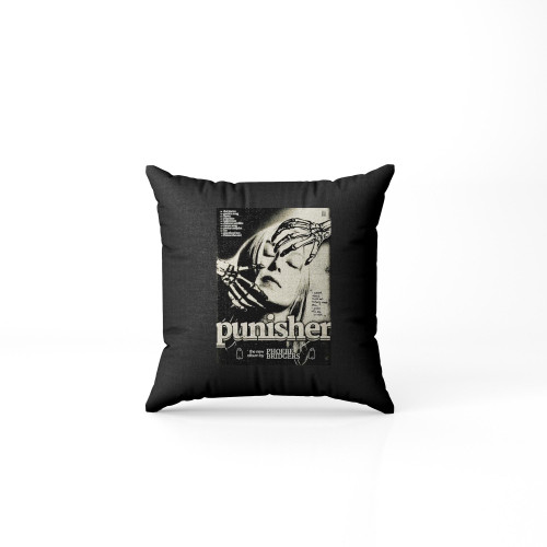 Vintage Phoebe Bridgers Punisher Pillow Case Cover