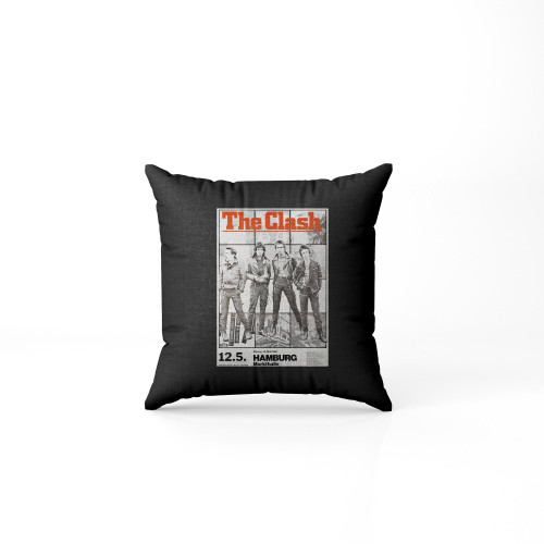 Vintage The Clash Punk Rock Pillow Case Cover