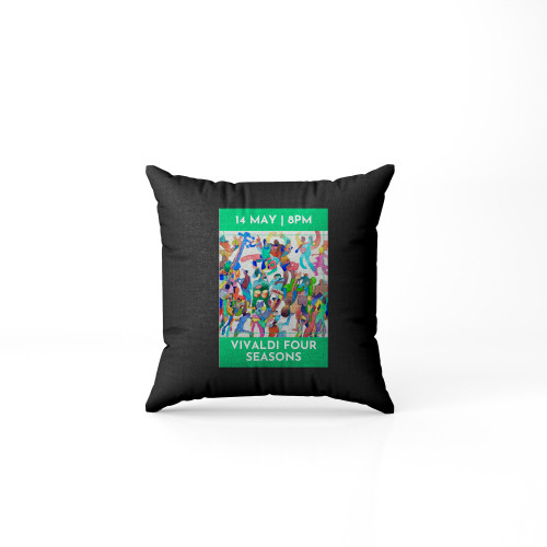 Vivaldis Four Seasons With The Jersey Chamber Orchestra Pillow Case Cover