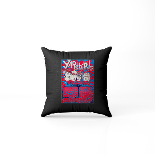 Yardbirds Concert Psychedelic Pillow Case Cover