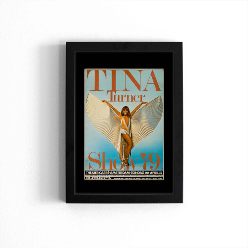 1979 Tina Turner Concert Poster