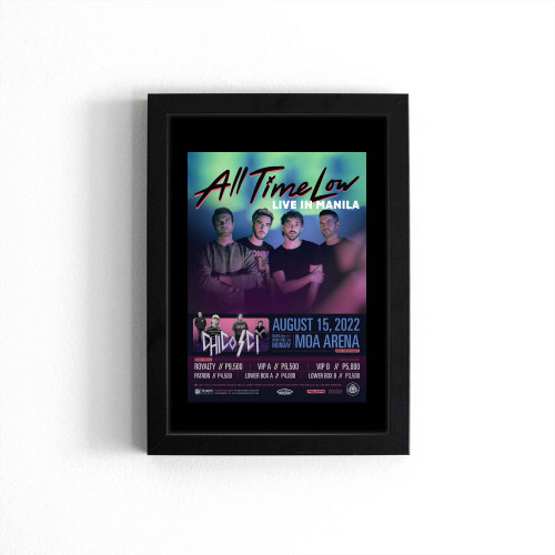 All Time Low Returns To Manila Pulp Ph Poster