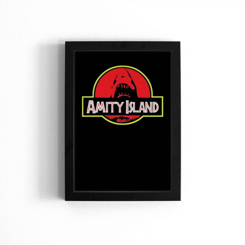 Amity Island Beach Quint's Shark Fishing Jaws Poster