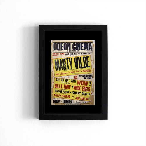 Billy Fury And Marty Wilde Poster Billy Fury And Marty Wilde Poster