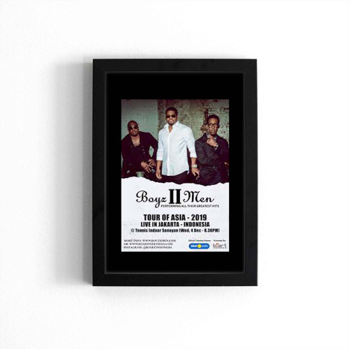 Boyz Ii Men Tour Of Asia 2019 Poster