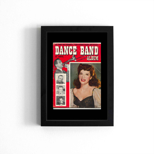 Dance Band Album 1942 Fawcett Dinah Shore Xavier Cugat Gene Krupa Woody Herman Poster