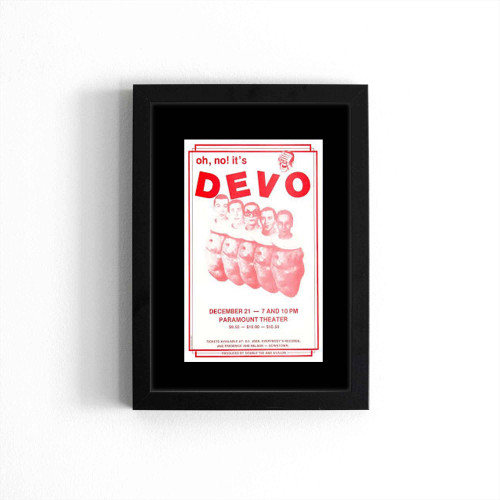 Devo 24 Poster