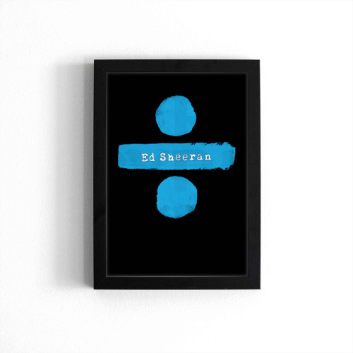 Ed Sheeran Divide Logo Poster