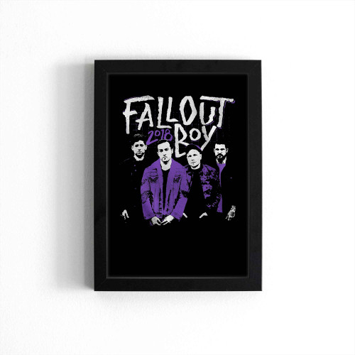 Fall Out Boy Mania Tour Poster