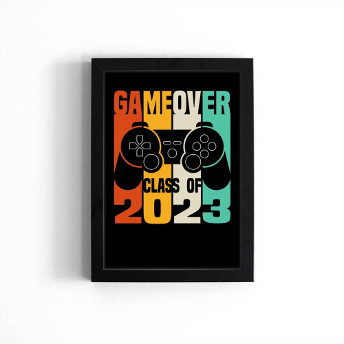 Game Over Class Of 2023 Grad Party Poster