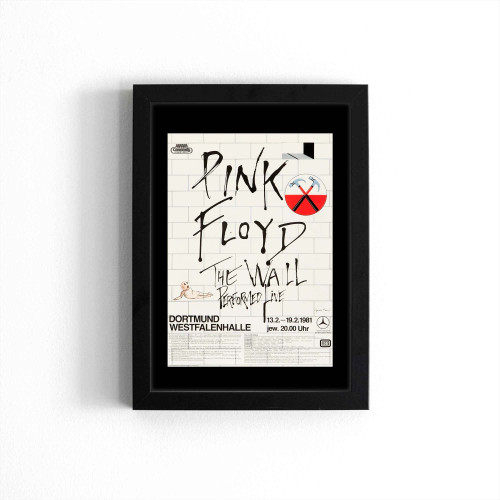 Gerald Scarfe Pink Floyd 1981 Poster