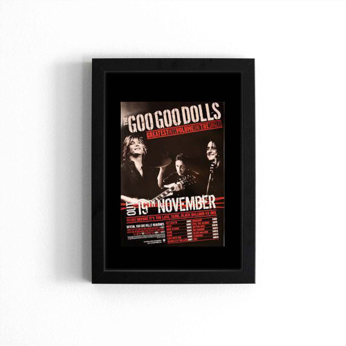 Goo Goo Dolls 1 Poster