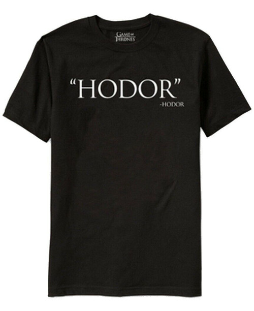 Game Of Thrones Hodor Man's T-Shirt Tee Game Of Thrones Hodor Man's T-Shirt Tee